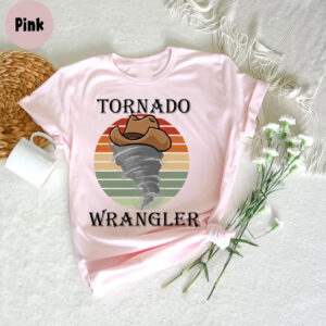 Tornado Wrangler Cowboy Storm Comfort Colors T-shirt