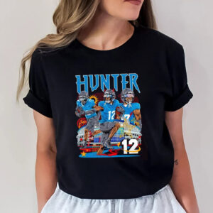 Travis Hunter 12 Jacksonville Jaguars Football Stadium T shirt 2