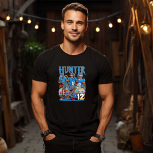 Travis Hunter 12 Jacksonville Jaguars Football Stadium T shirt 3