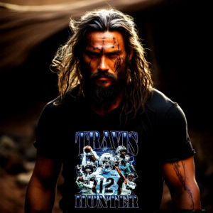 Travis Hunter Jaguars Football 90s Style T shirt 34