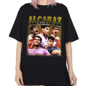 Vintage Carlos Alcaraz ATP 90s Comfort Colors T shirt 2