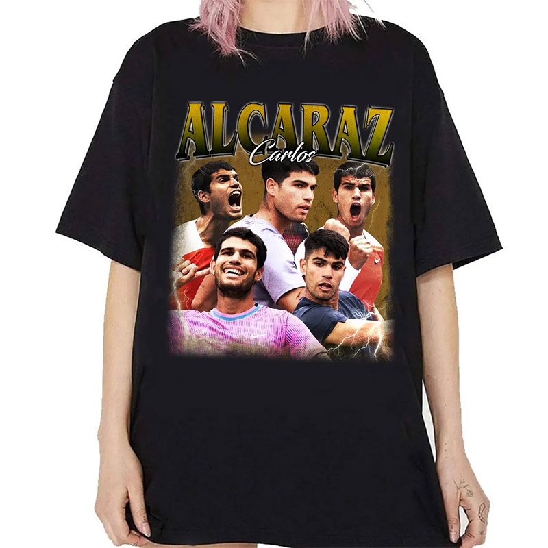 Vintage Carlos Alcaraz ATP 90s Comfort Colors T-shirt Vintage Carlos Alcaraz ATP 90s Comfort Colors T-shirt