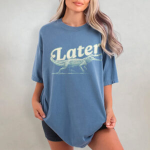Vintage Later Alligator Comfort Colors T shirt 3
