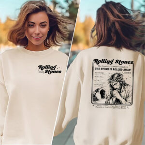 Vintage The Stone Is Rolled Away Christian Rolling Stones 2 sided T shirt