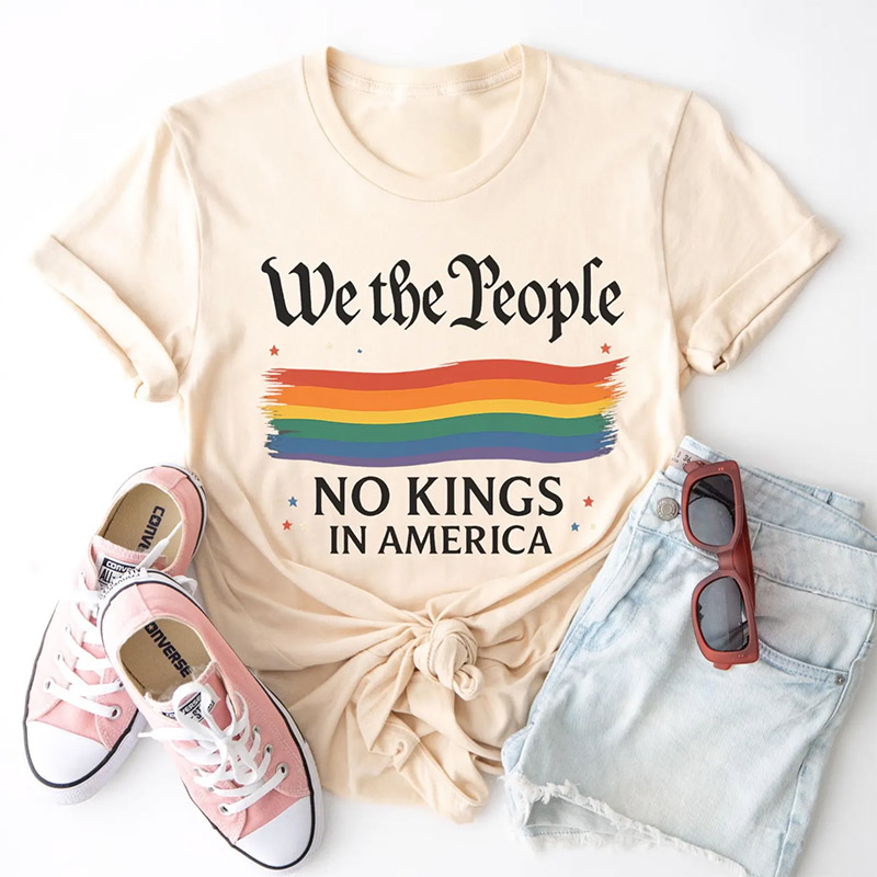 We The People No Kings In America Comfort Colors T-shirt We The People No Kings In America Comfort Colors T-shirt