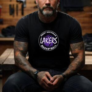West Michigan Lakers Basketball Fan T shirt 2