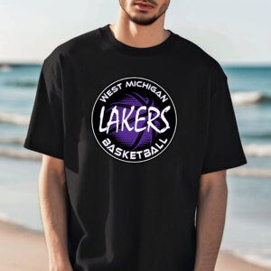 West Michigan Lakers Basketball Fan T shirt 3