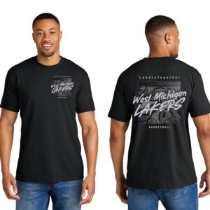 West Michigan Lakers Basketball LakersTogether 2 sided T shirt 1