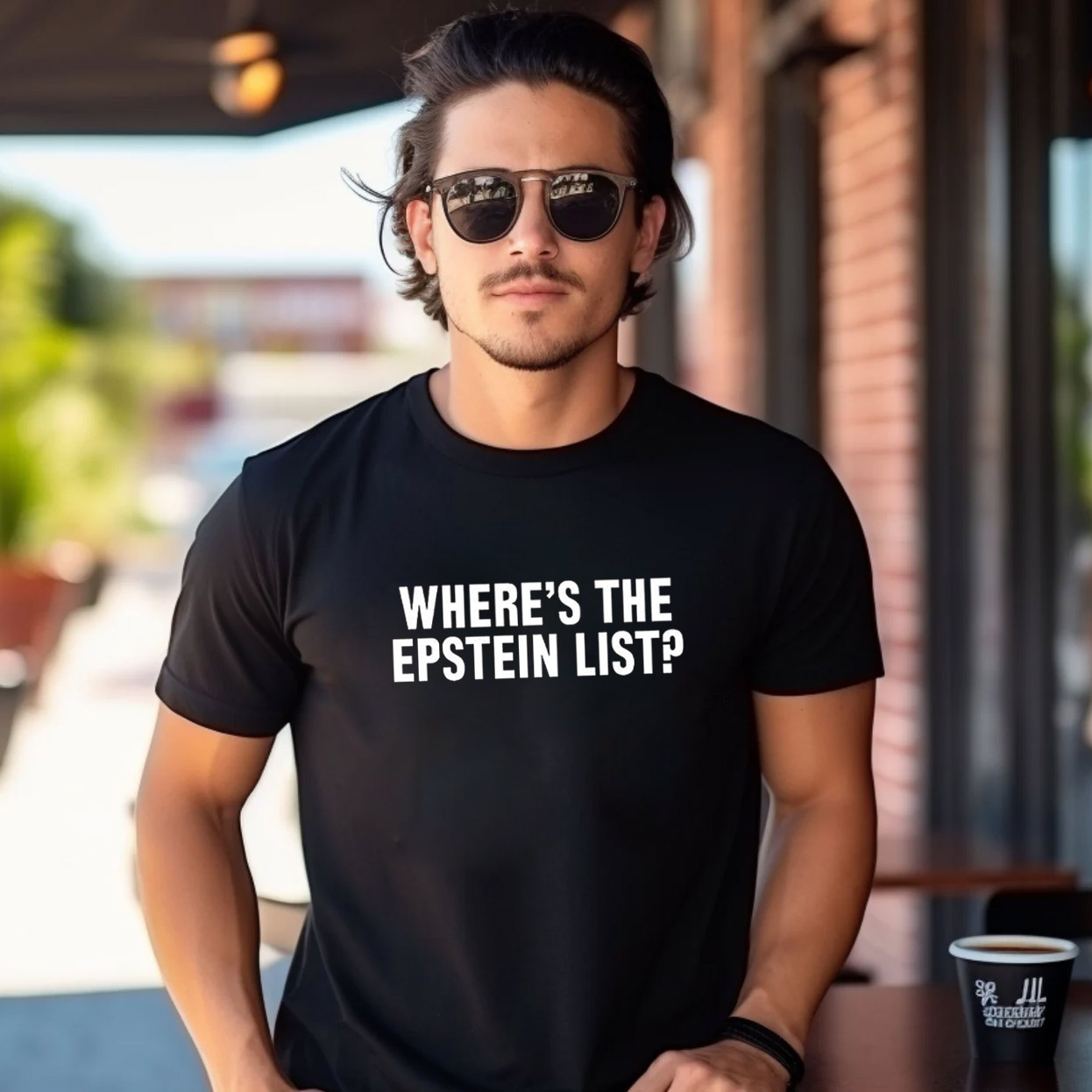 Where’s The Epstein List Unisex T-shirt Where’s The Epstein List Unisex T-shirt