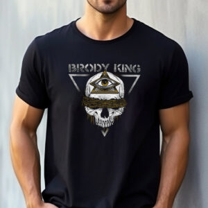 Wrestler Brody King Blind Skull Tee 2