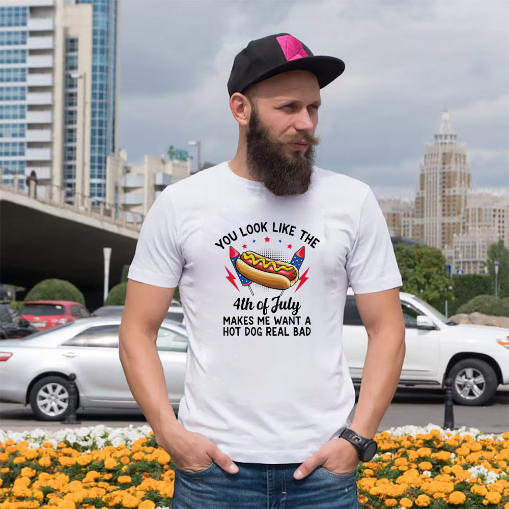 You Look Like The 4th Of July Independence Day USA T-shirt You Look Like The 4th Of July Independence Day USA T-shirt