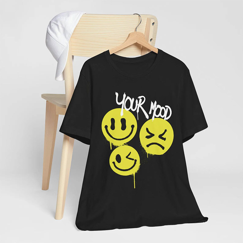Your Mood Emoji World Graphic T-shirt Your Mood Emoji World Graphic T-shirt