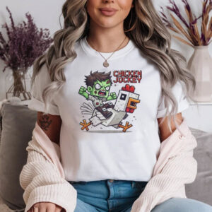 Zombie Chicken Jockey Minecraft Graphic T-shirt Zombie Chicken Jockey Minecraft Graphic T-shirt