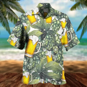 Good Day Brewing Tropical Beer Hawaiian Shirt Good Day Brewing Tropical Beer Hawaiian Shirt