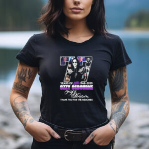 77 Years Of Black Sabbath Ozzy Osbourne Thank You T shirt 2