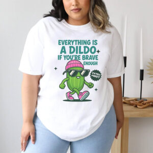 A Dildo Cucumber Extra Moist Adult Humor Comfort Colors T shirt 2