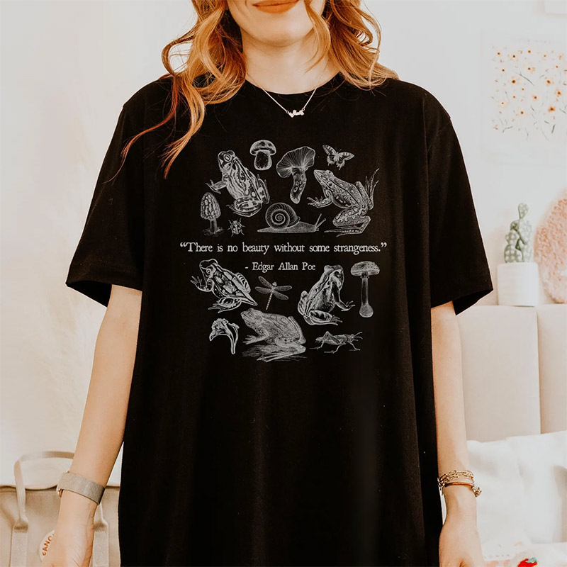 Academia Toad Frog Lover T-shirt Academia Toad Frog Lover T-shirt