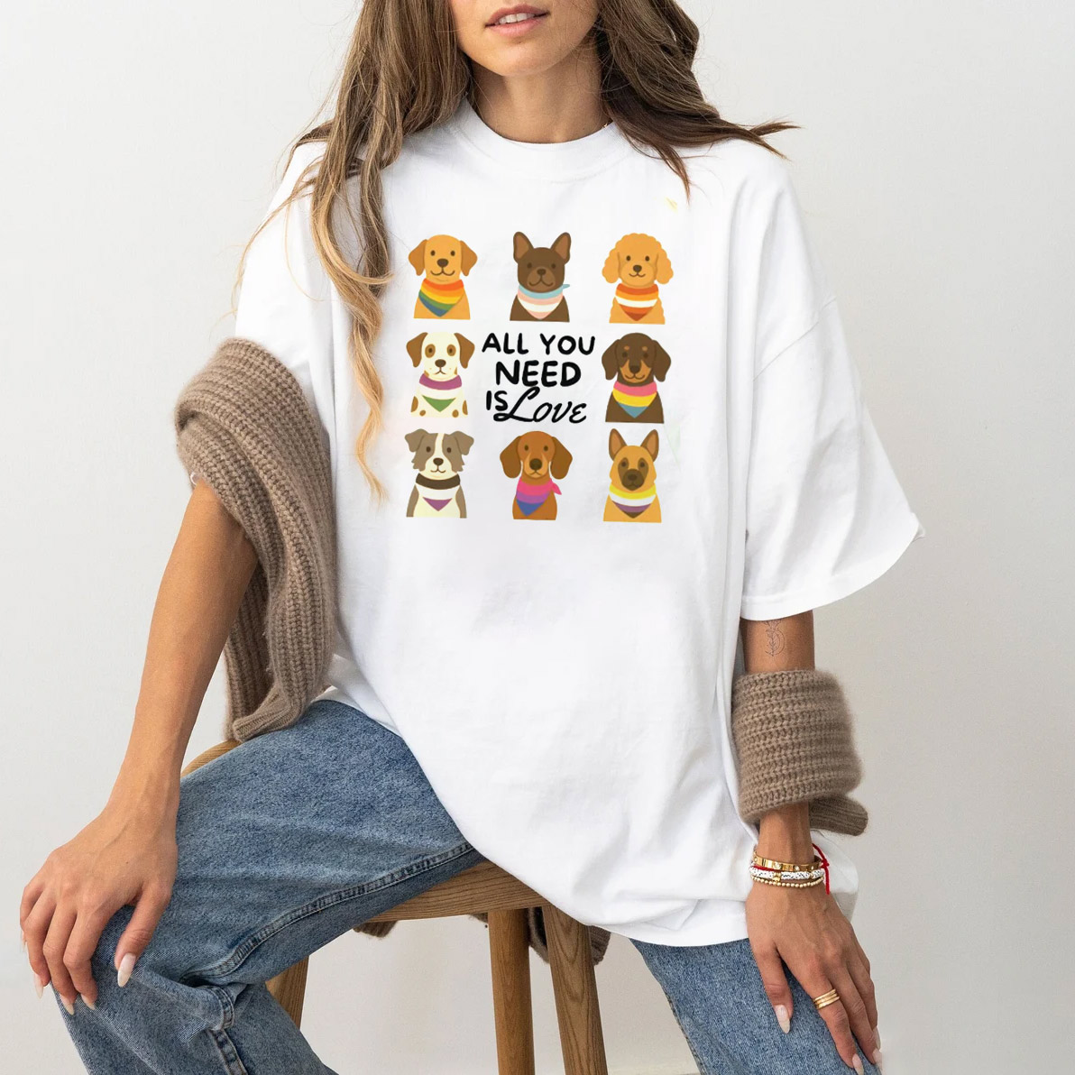 All You Need Is Love LQBT Pride Shirt All You Need Is Love LQBT Pride Shirt