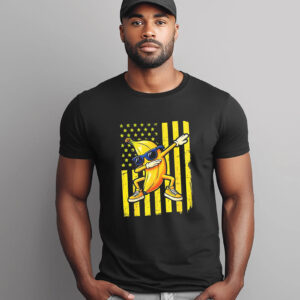 America Banana Dabbing Funny USA Banana T-shirt