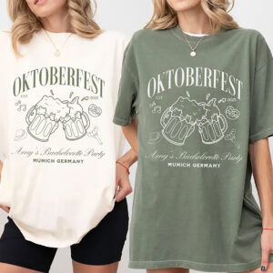 Amy's Bachelorette Party Oktoberfest 2025 Comfort Colors T shirt 1