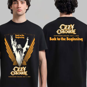 Back To The Beginning Ozzy Osbourne 2-sided Shirt