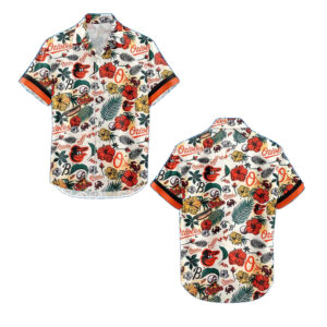 Baltimore Orioles 2025 Birdland And Floral Hawaiian Shirt Baltimore Orioles 2025 Birdland And Floral Hawaiian Shirt