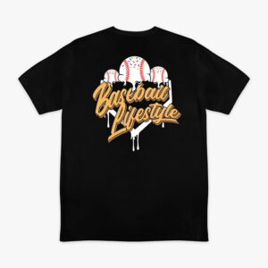 Baseball Lifestyle 101 Ice Cream 2 sided T shirt 2