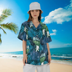 Bigfoot Surfing Hawaii Shirt