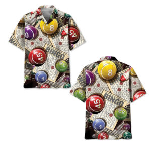 Bingo Game Time Aloha Hawaiian Shirt No. 4 Bingo Game Time Aloha Hawaiian Shirt No. 4
