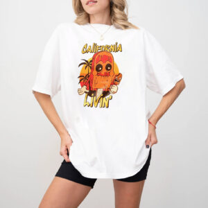 California Livin Sunset ice cream shirt 1