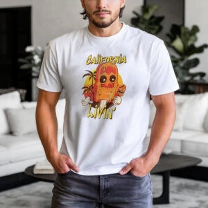 California Livin Sunset ice cream shirt 3