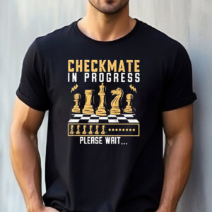Chess Board Checkmate In Progress Tee 1