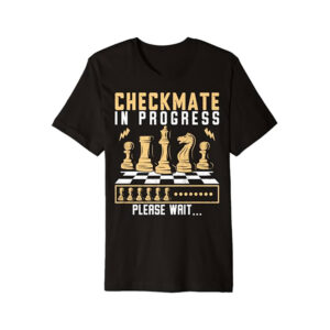 Chess Board Checkmate In Progress Tee 3