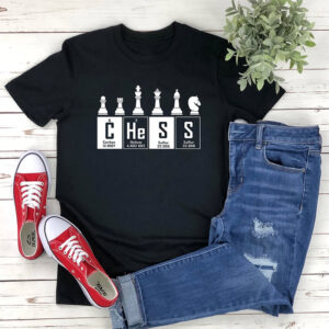 Chess Table Of Elements, World Chess Day T shirt 1