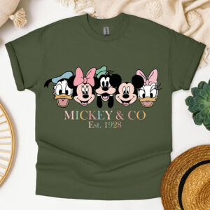 Classic Mickey & Co Est 1928 Comfort Colors Tee