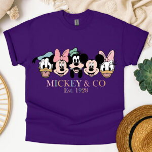 Classic Mickey & Co Est 1928 Comfort Colors Tee 3