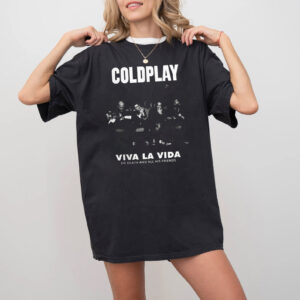 Coldplay Music Viva La Vida World Tour Shirt 2