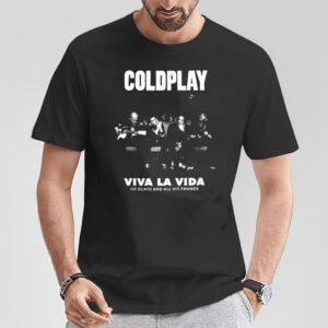 Coldplay Music Viva La Vida World Tour Shirt Coldplay Music Viva La Vida World Tour Shirt