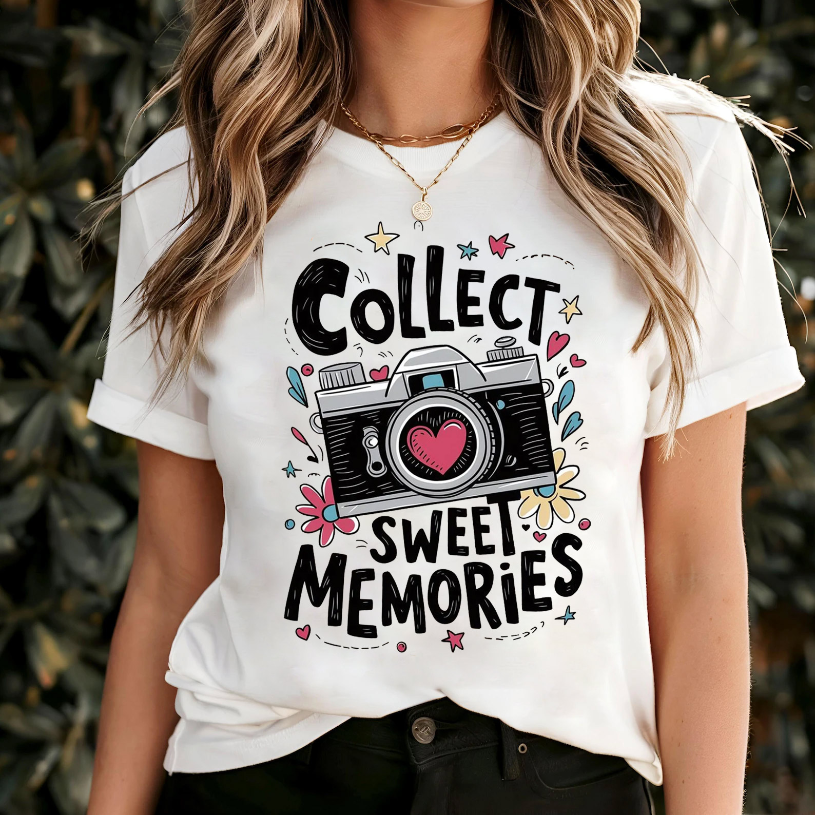 Collect Sweet Memories Positive Photography Shirt Collect Sweet Memories Positive Photography Shirt