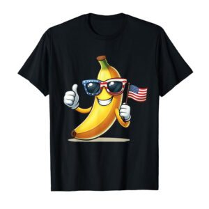Cool Banana 4th Of July America Banana T shirt 3