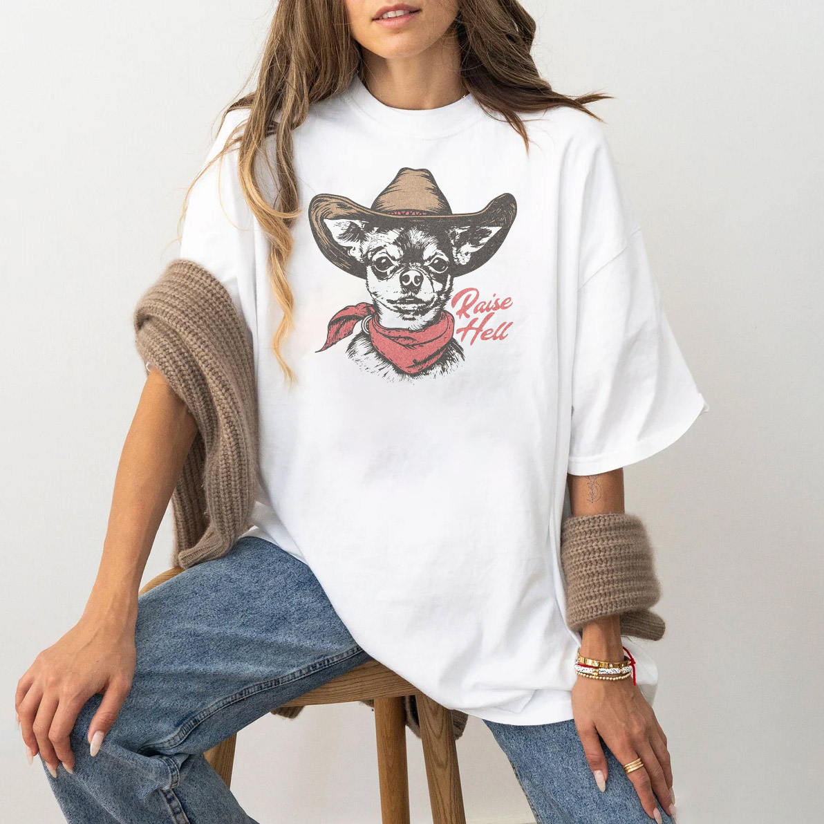 Cowboy Dog Raise Hell Shirt Cowboy Dog Raise Hell Shirt