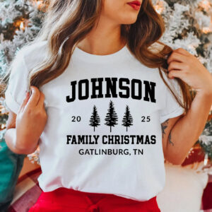 Custom Family Christmas Comfort Colors Shirt Custom Family Christmas Comfort Colors Shirt