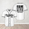 Custom Family Reunion Baseball Jersey