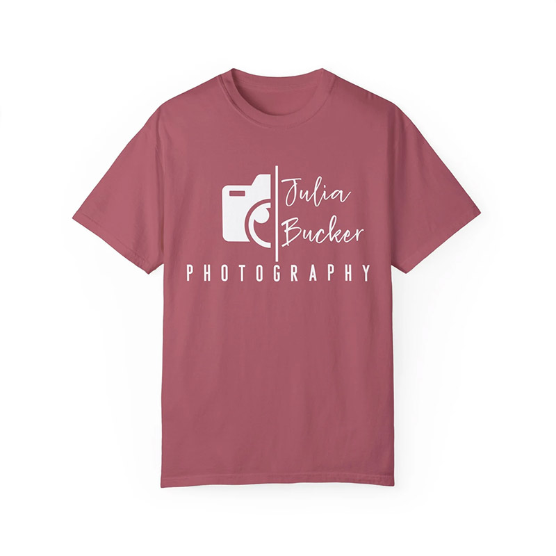 Custom Name Photography Photographer Couple Comfort Colors Tee Custom Name Photography Photographer Couple Comfort Colors Tee