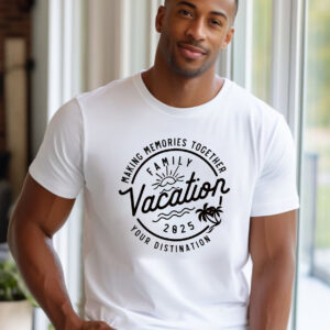 Customized Destination Family Vacation 2025 T shirt 3