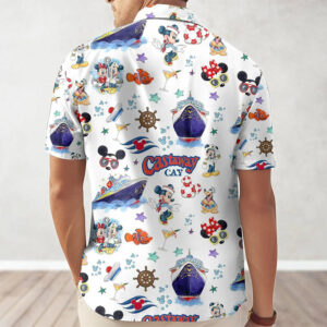 Disney Cruise Mickey Mouse Crew Hawaiian Shirt