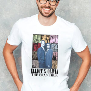 Elliot And Olivia The Eras Tour law and order shirt​ 2