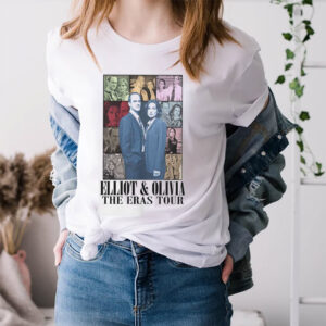 Elliot And Olivia The Eras Tour law and order shirt​ 3
