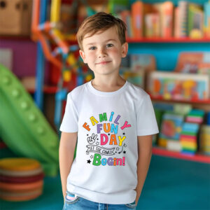 Family Fun Day 2-sided Shirt Family Fun Day 2-sided Shirt