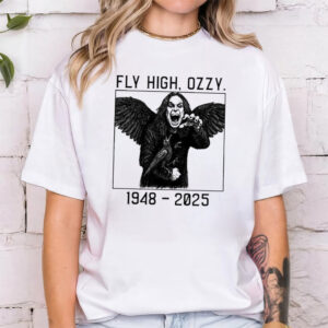Fly High Ozzy, RIP Ozzy Osbourne T-shirt Fly High Ozzy, RIP Ozzy Osbourne T-shirt